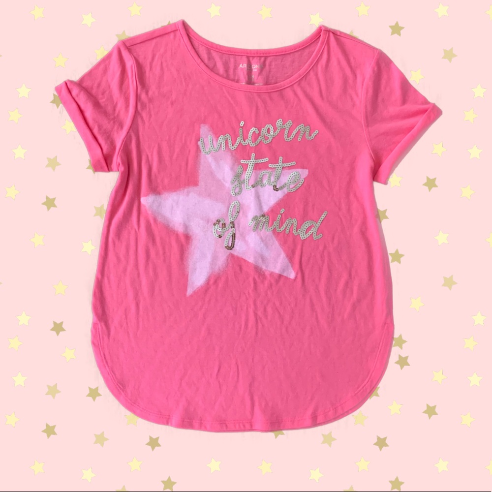 5/$20 (NWOT) Girls Arizona Graphic Tee w/sequence